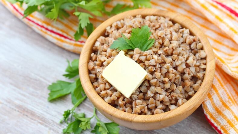 Buckwheat porridge gurina