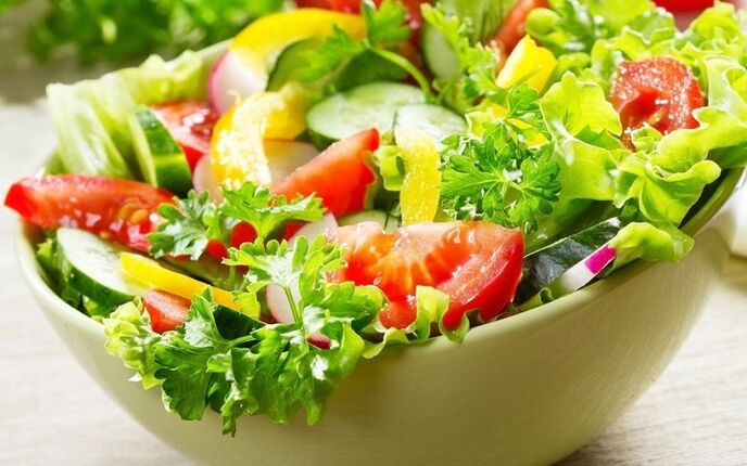 barazki entsalada pisua galtzeko